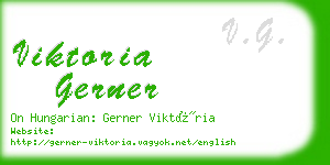 viktoria gerner business card